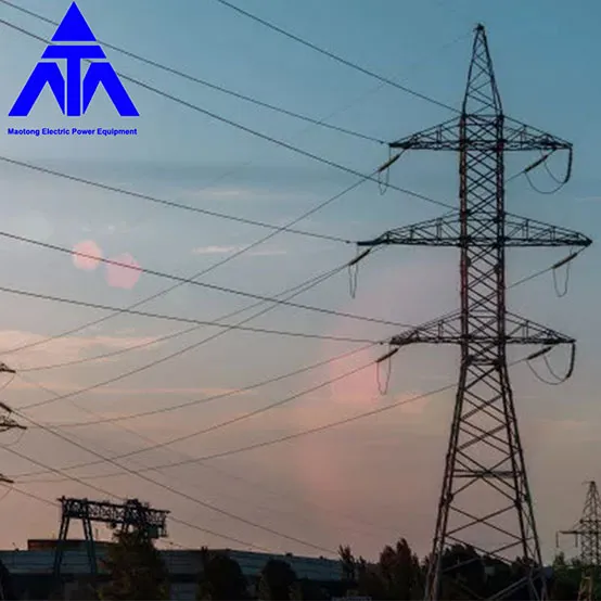 Tour d'angle de ligne électrique de transmission 110kv 132kv 230kv