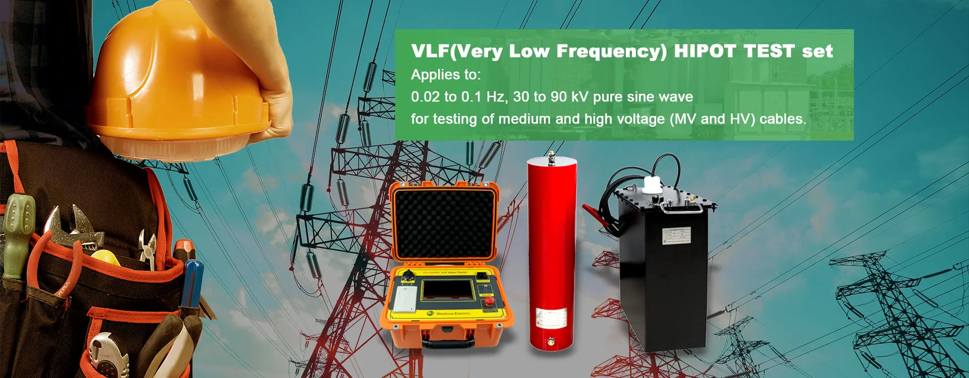 Mga Manufacturer ng Vlf Hipot Test