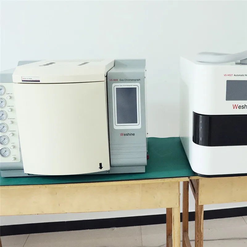 Máquina de cromatografía de gases