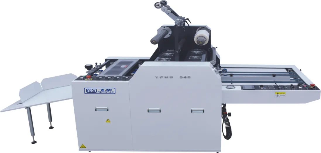 YFMB-540Y Semi-otomatis Laminating Machine karo Embossing