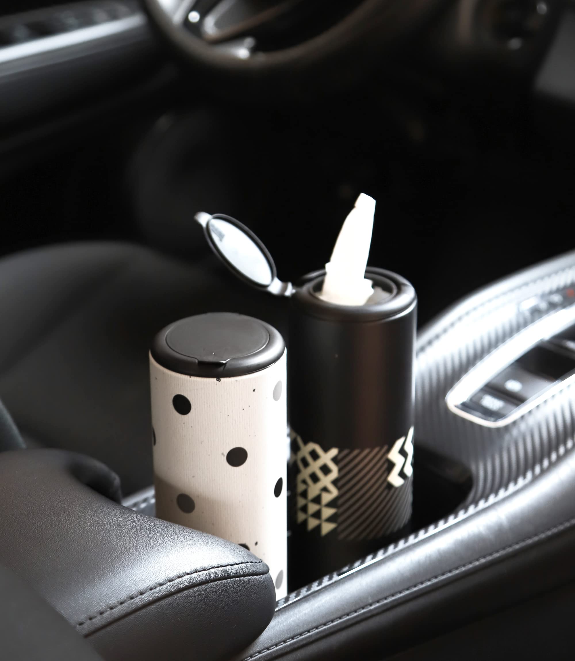 Car Tissue Holder with Facial Tissues - 5
