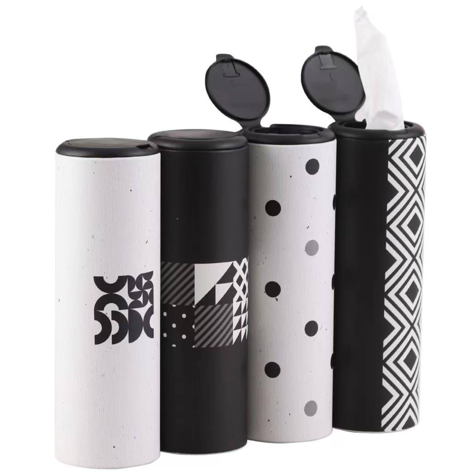Car Tissue Holder with Facial Tissues - 2 