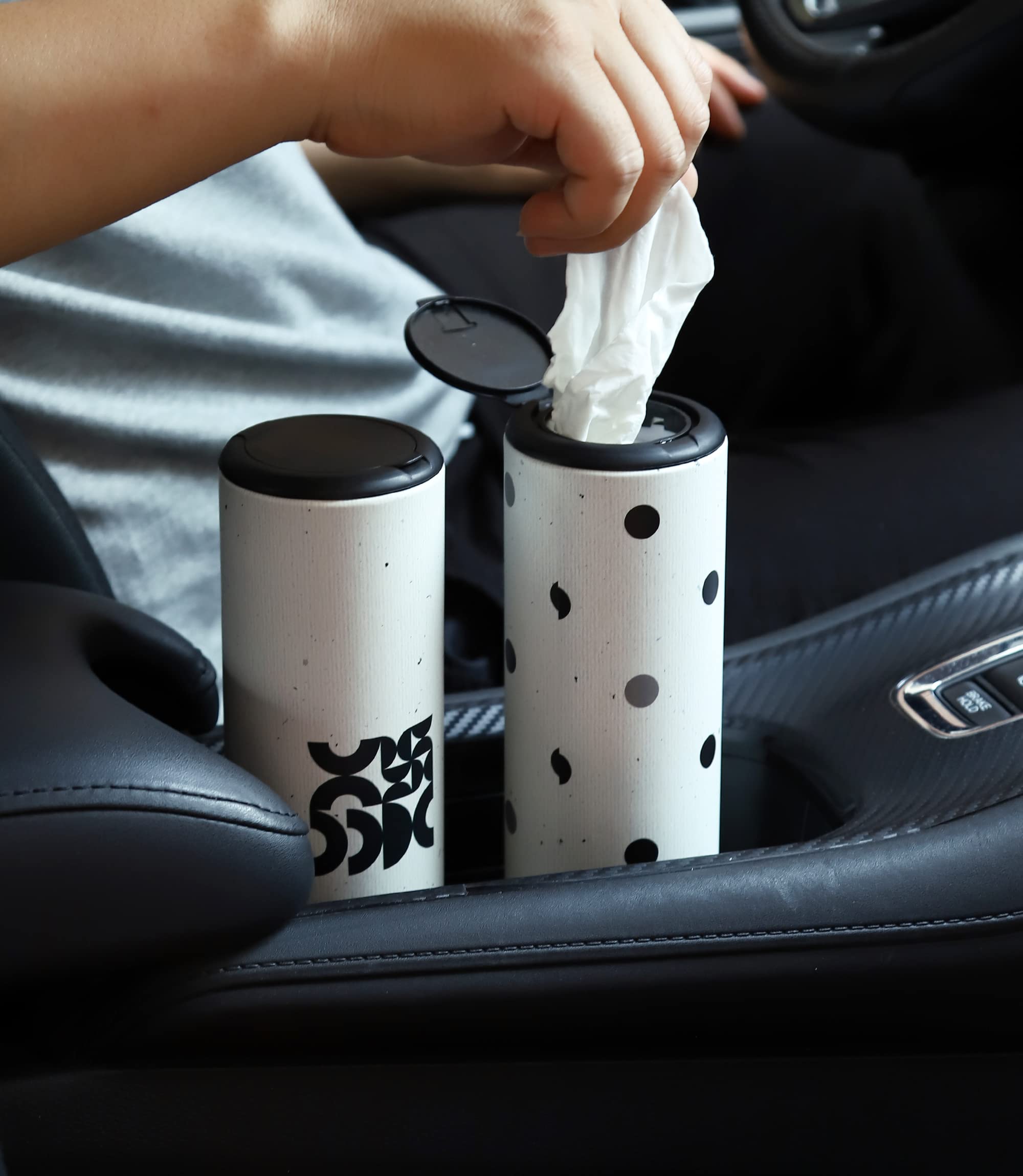 Car Tissue Holder with Facial Tissues - 3