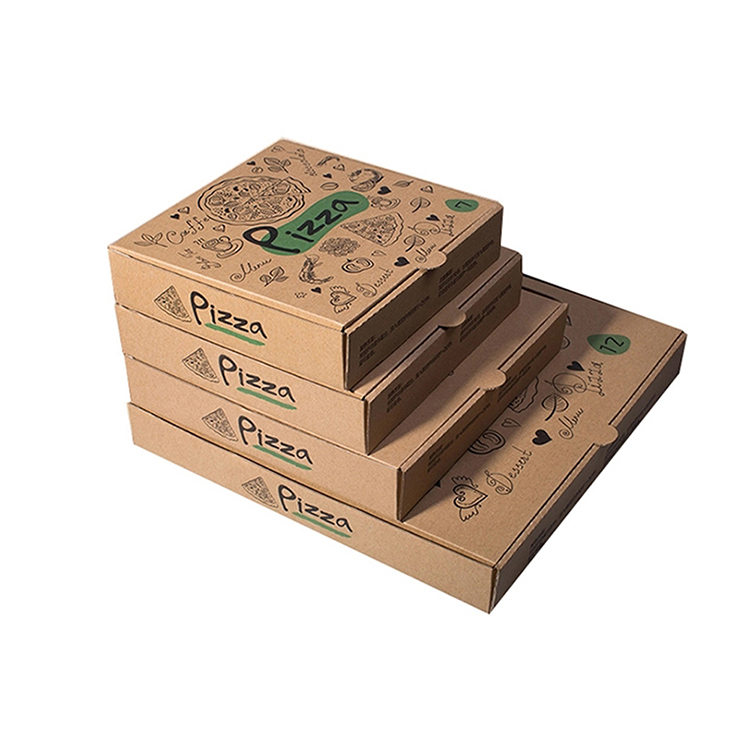 Cardboard Carton Pizza Box - 3