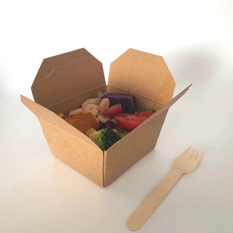 Disposable Food Paper Lunch Box - 4