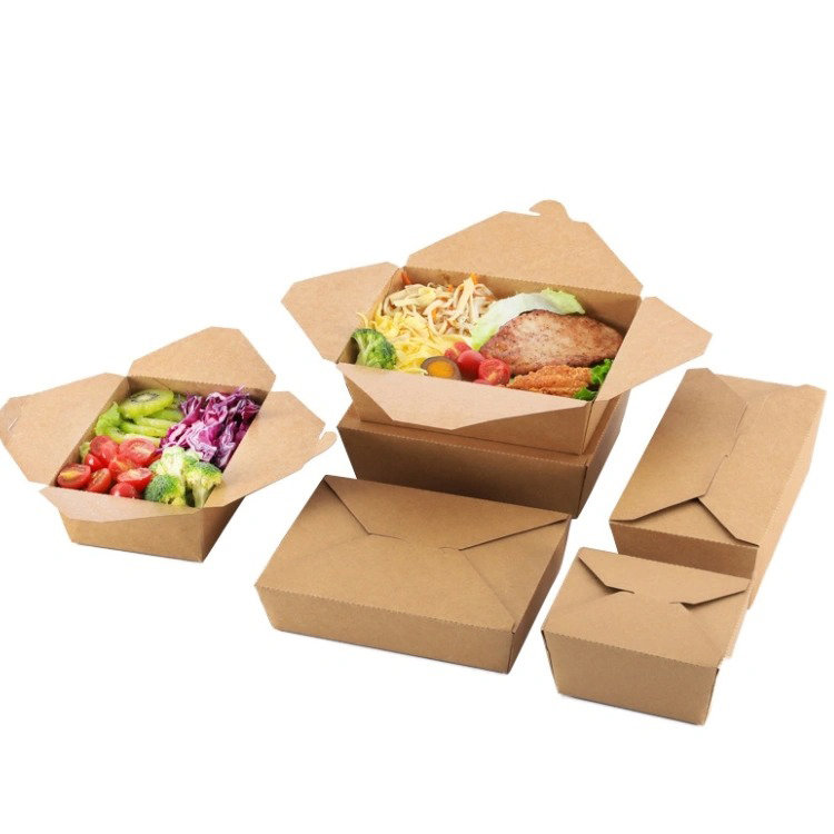 Paper Food Container Lunch Box - 4