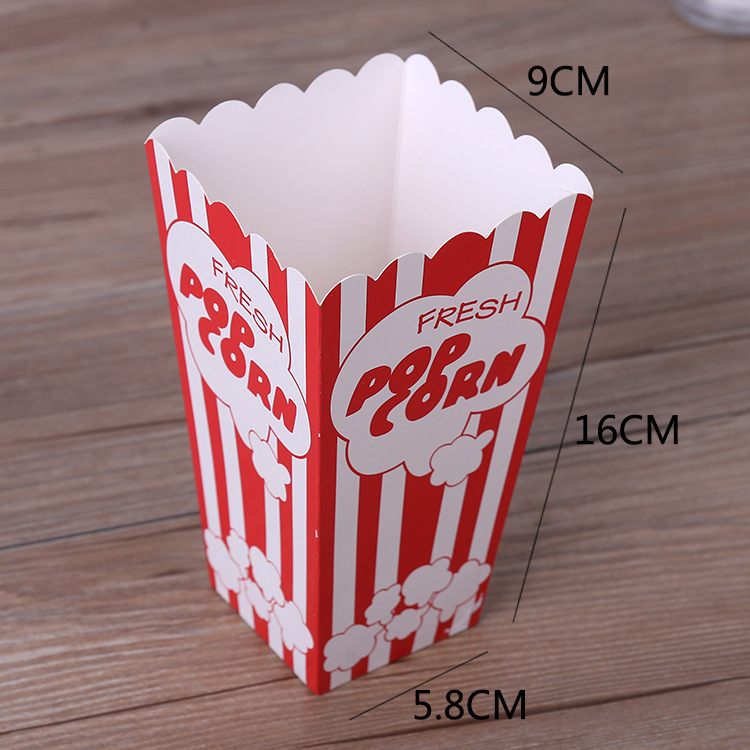 Popcorn Paper Cup Bucket - 4