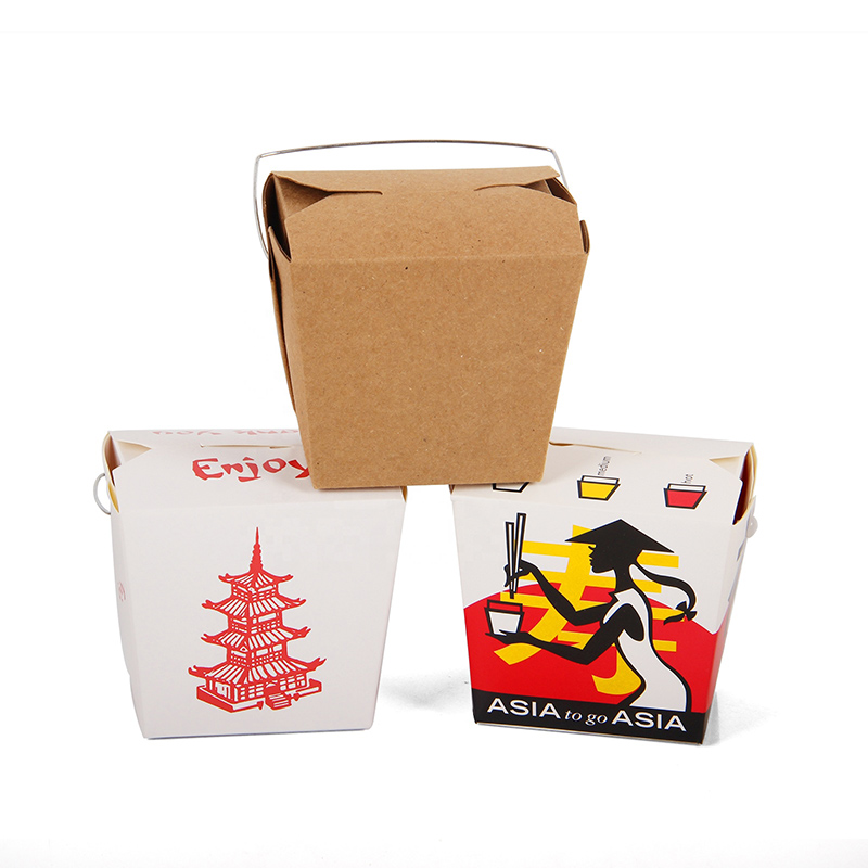 Printed Disposable Paper Noodle Box - 4