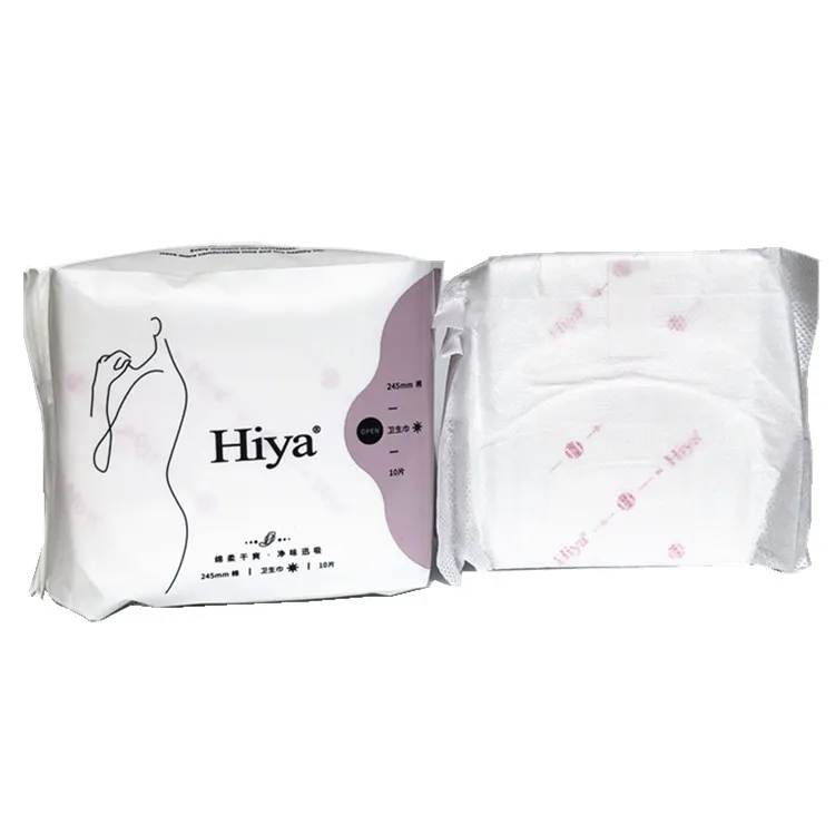 Natural Sanitary Napkins With Indivdual Packing