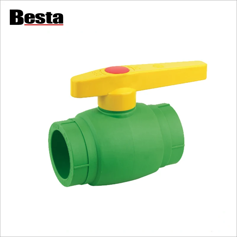 PPR brass ball valve launched