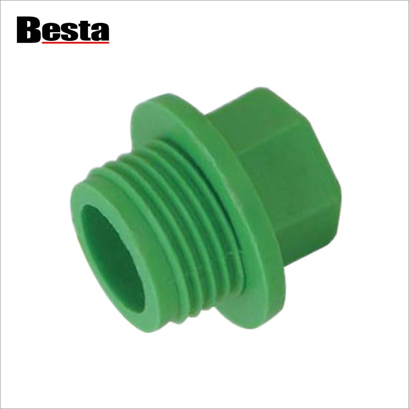 PPR Plastic Fitting Thread Plug - introduction of threaded plugs