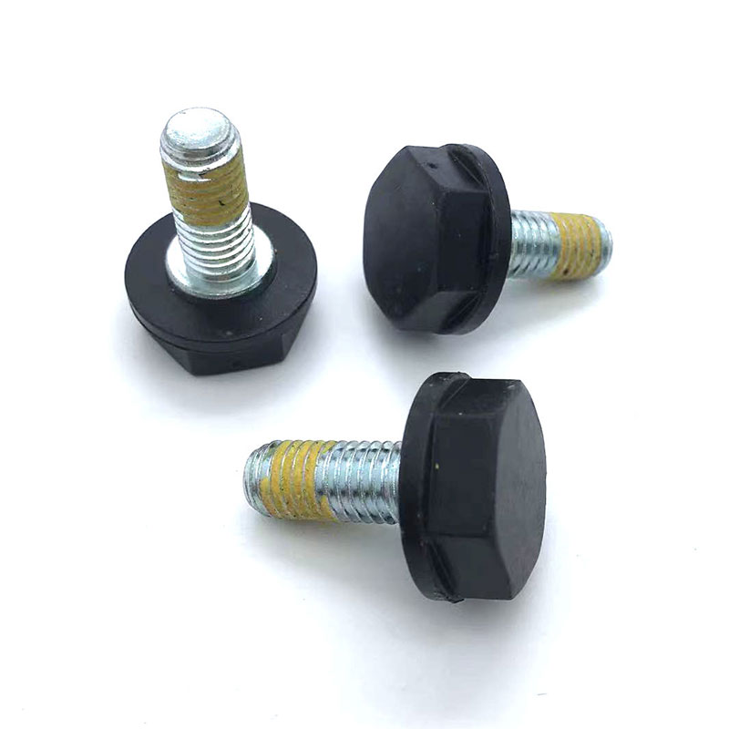 Abs Head Hex Flange Screw with Nylok for Electric