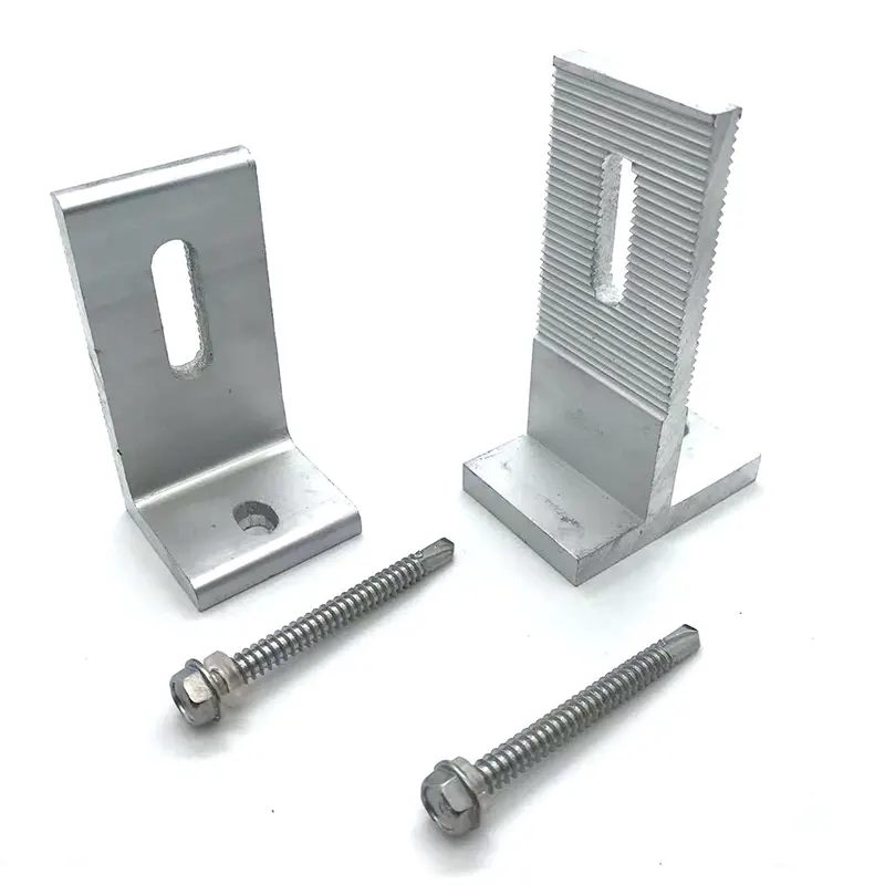 Aluminum L Foot Brackets For solar Mounting