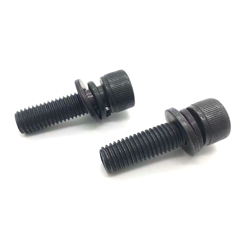 Combined Screw Socket Head Cap Screw With Captive Washer