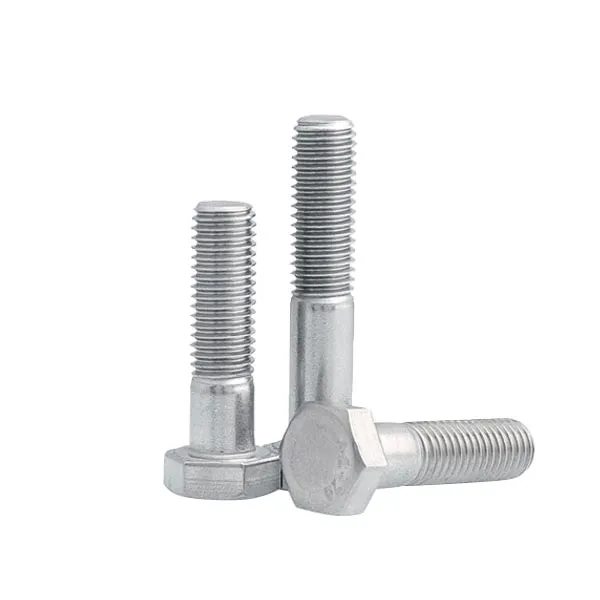 DIN931 Keluli Tahan Karat Hex Bolt Separuh Benang