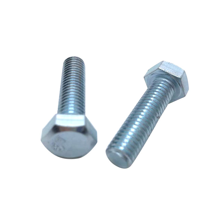 Gred 4.8 Hex Bolt Zink Plated