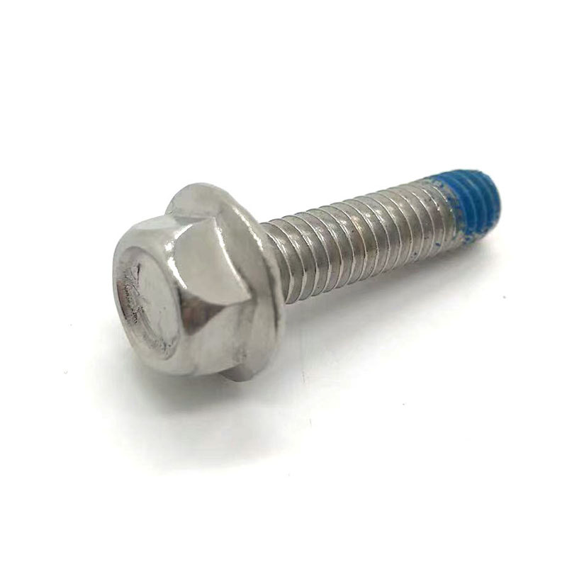 Hexagon Flange Bolts With Polyamide Coating