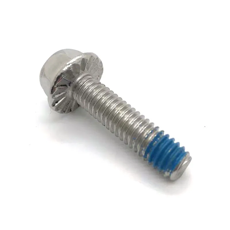 Hexagon Flange Bolts With Polyamide Coating