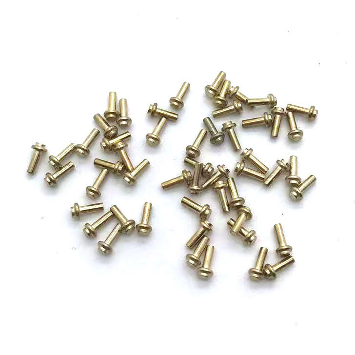 Miniature Size Pin Stopper Brass Plated