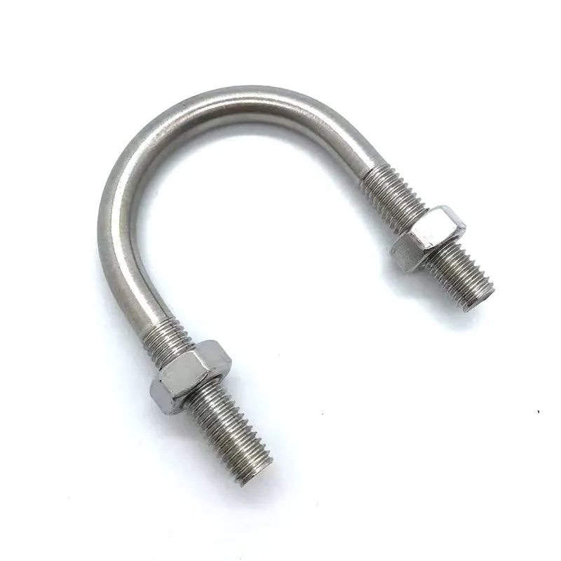Stainless Steel U Bolt and Nuts Pipe Clamp