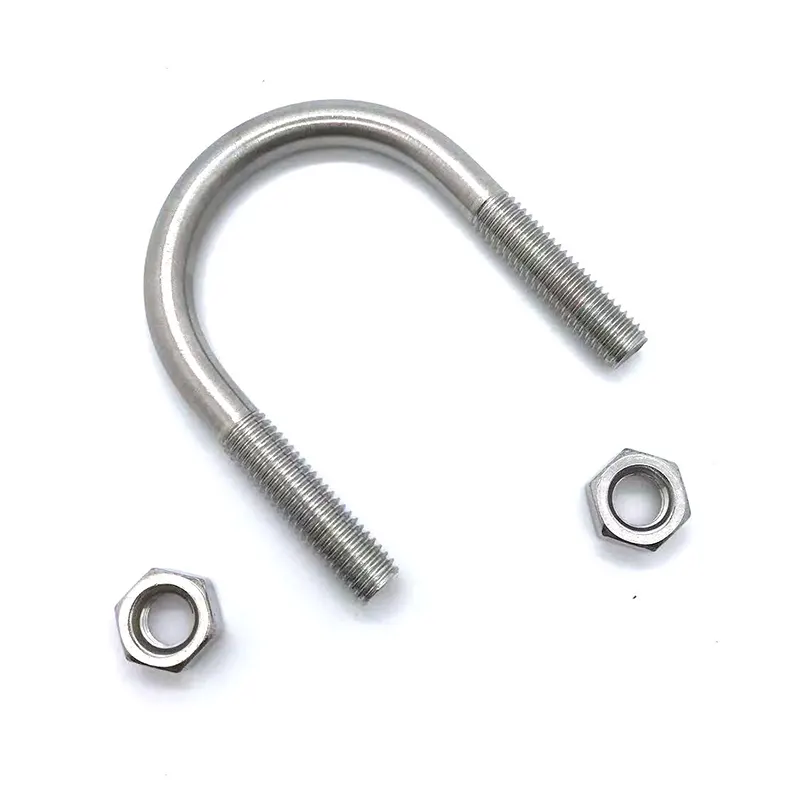 Stainless Steel U Bolt and Nuts Pipe Clamp
