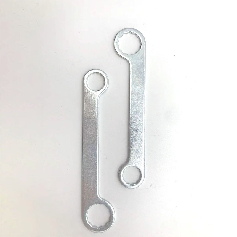 Stamping Flat Ratchet Wrench Curved Double Side