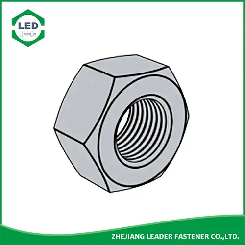 What's the difference between a lock nut and a hex nut?