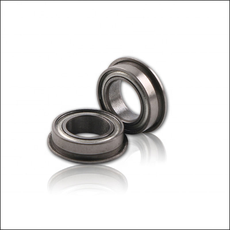 6x10x3 Stainless Steel SMF106ZZ Flange Bearing - 2 