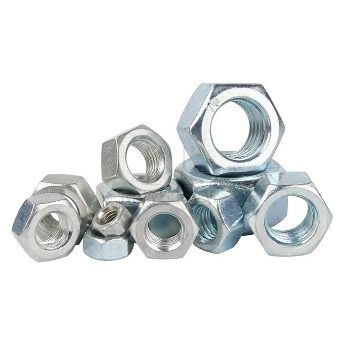 Hexagon Nut Zinc Plated - 1