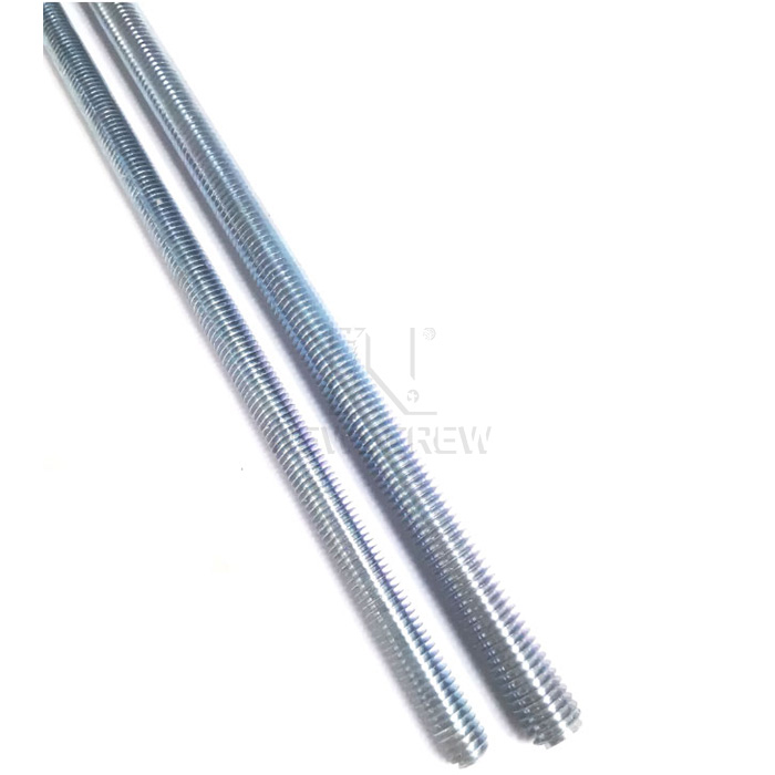 Zinc Plated Mild Steel Threaded Rod