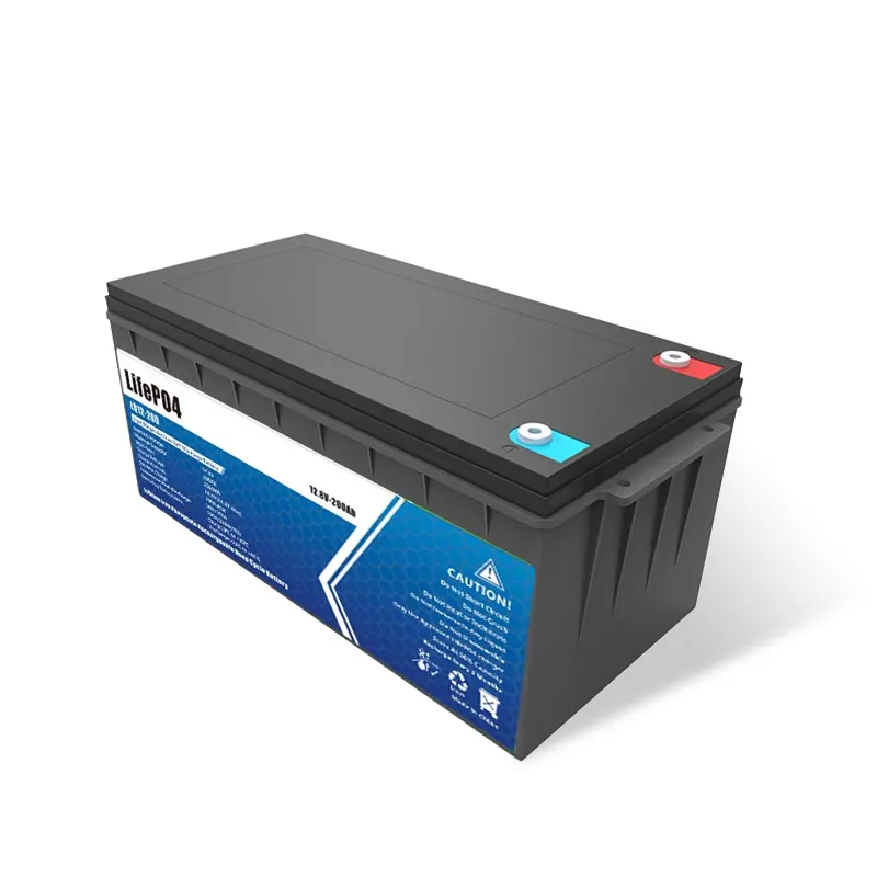 Batería de litio LiFePO4 de 12,8 V y 200 Ah