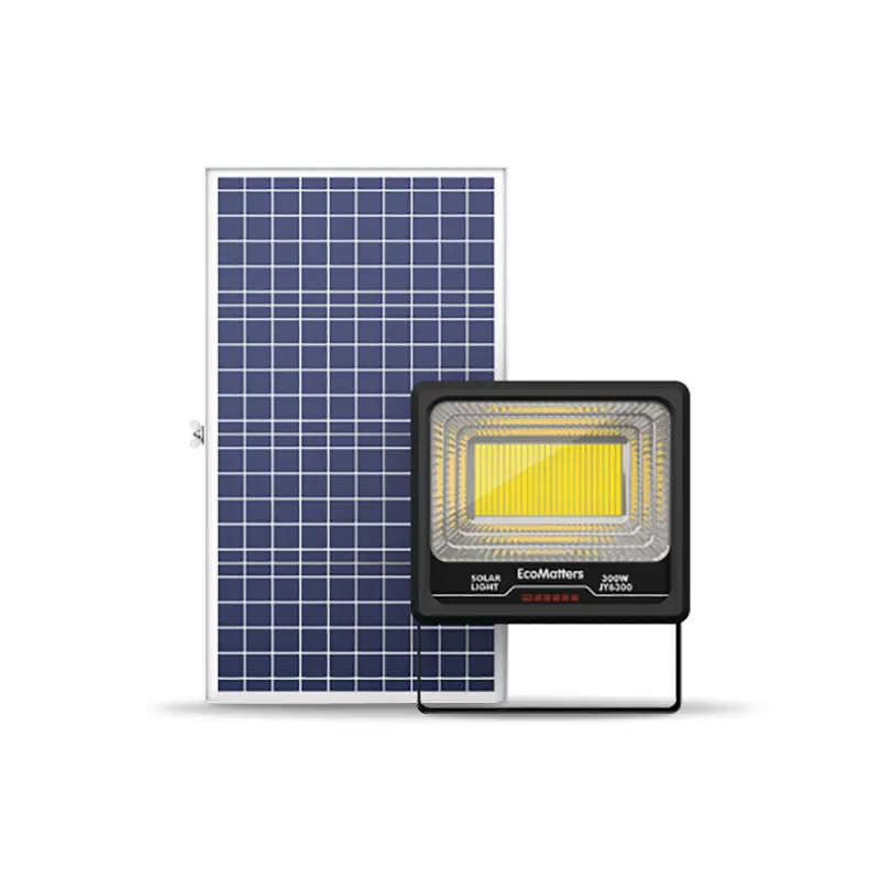 IP65 Chống thấm nước năng lượng mặt trời LED Đèn pha 300W