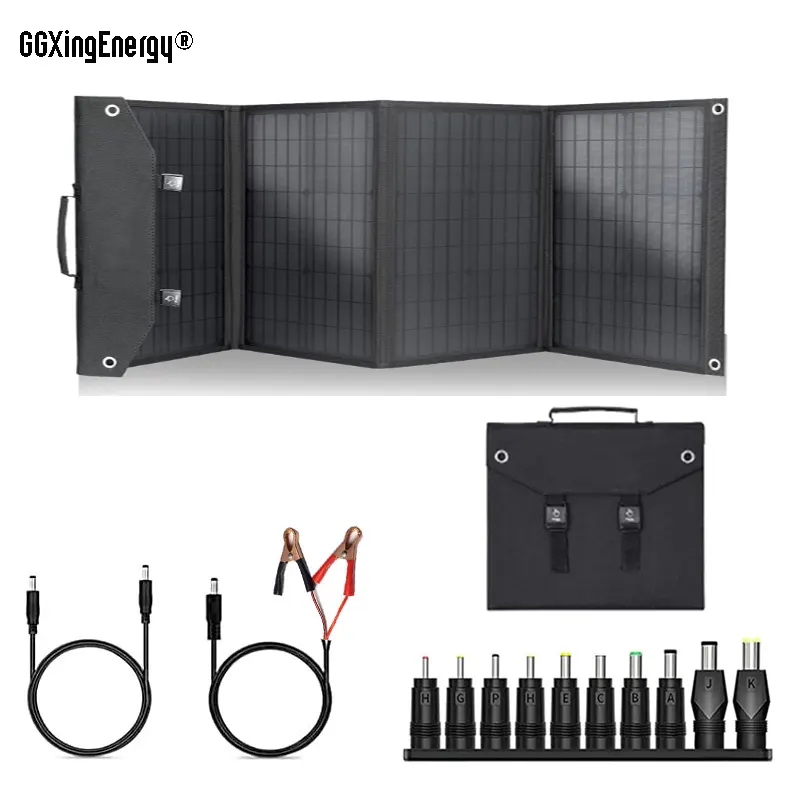 What are the uses of the 100 Watts Monocrystalline Foldable Solar Panel?