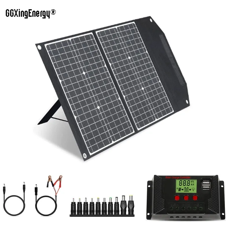 What are the characteristics of Caravan Portable Solar Panels?