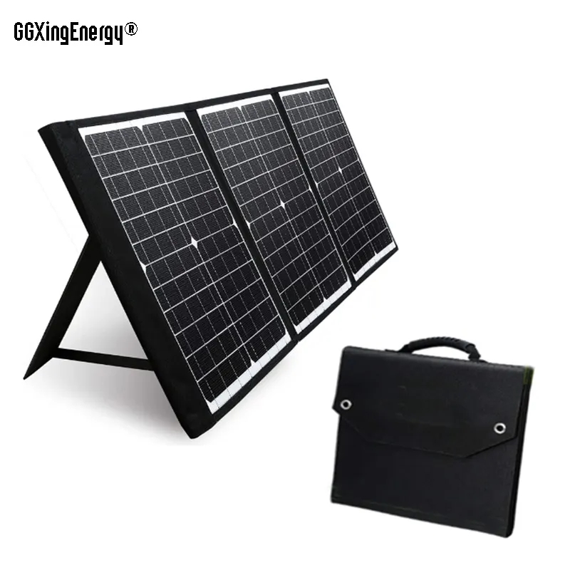 How long can a portable solar panel kit with battery and inverter run the appliances for your camping? 
