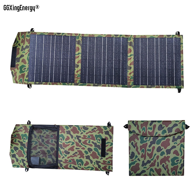 30W Portable Solar Panels Camping