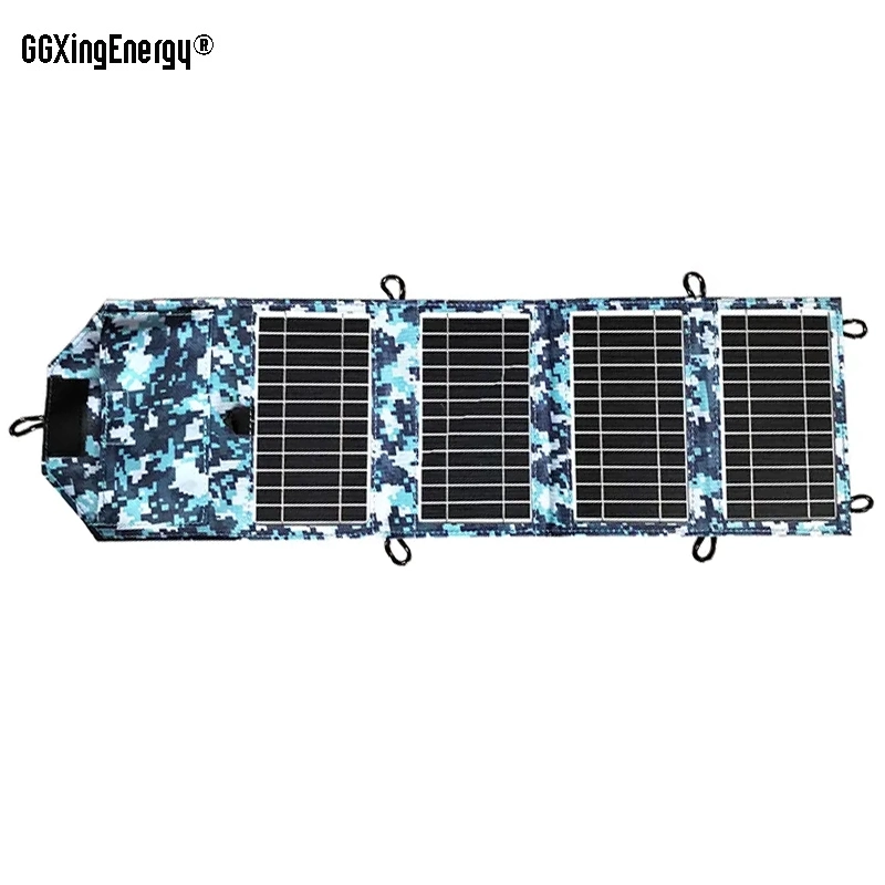Carregador de painel solar portátil - 2 
