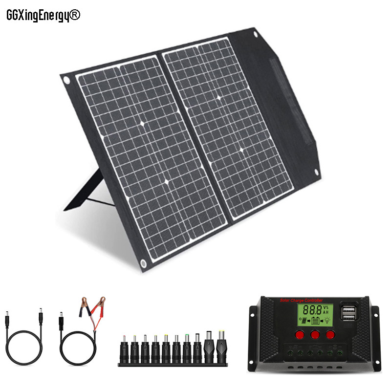 Sunpower Folding Portable Solar Panel Kits RV Camping Hiking Campervan