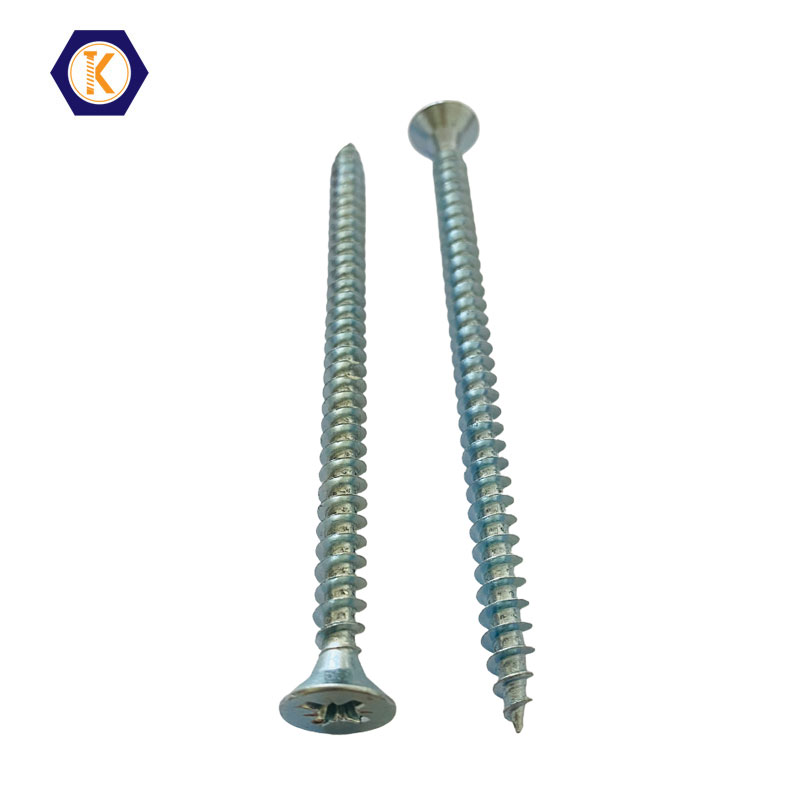 What are the characteristics of chipboard screws?