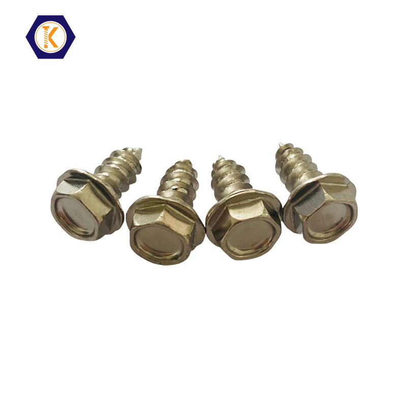 Hexagon Head Self Tapping Screw with Pad