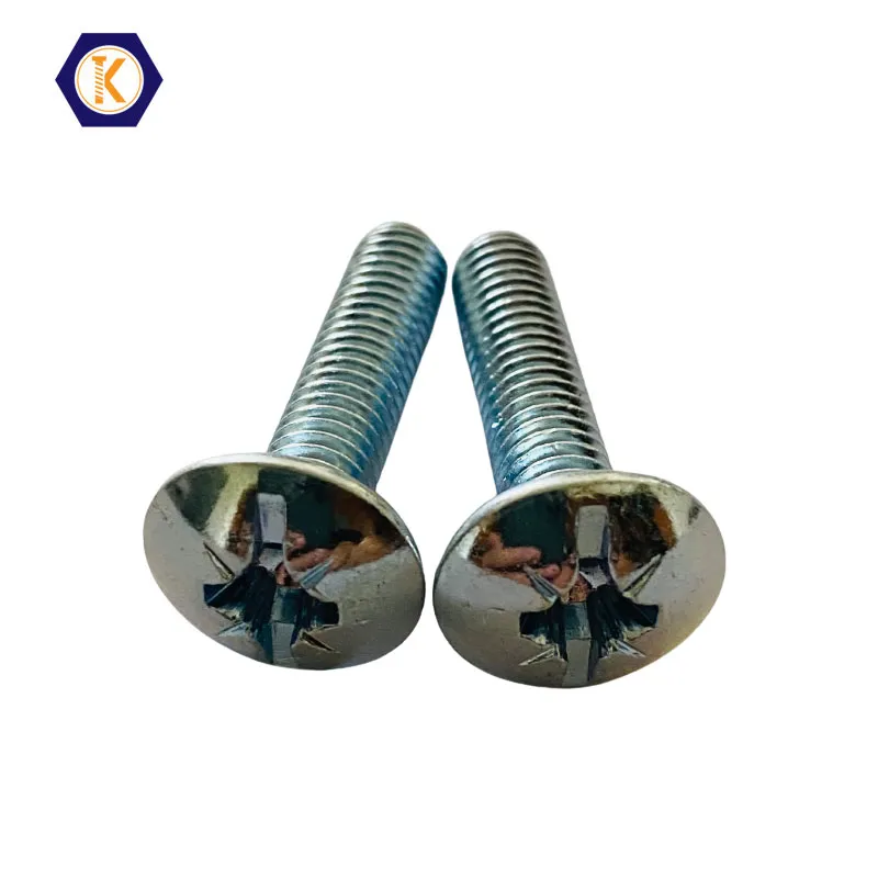 Truss Combination Head Machine Screw Zinc Plated