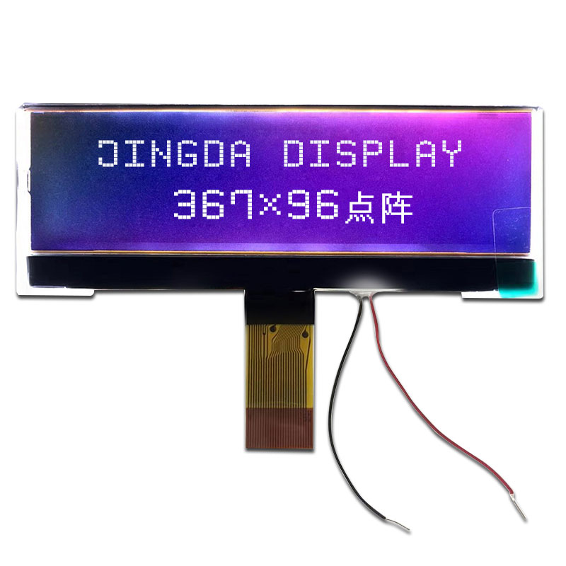 376x96 grafisk LCD-skærm