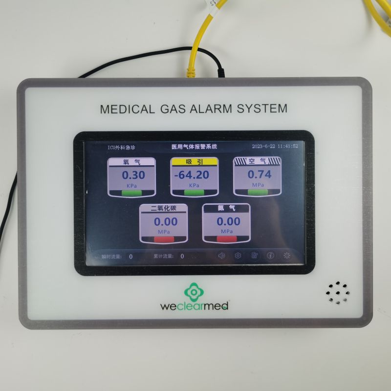 医療用ガス警報器 LCD