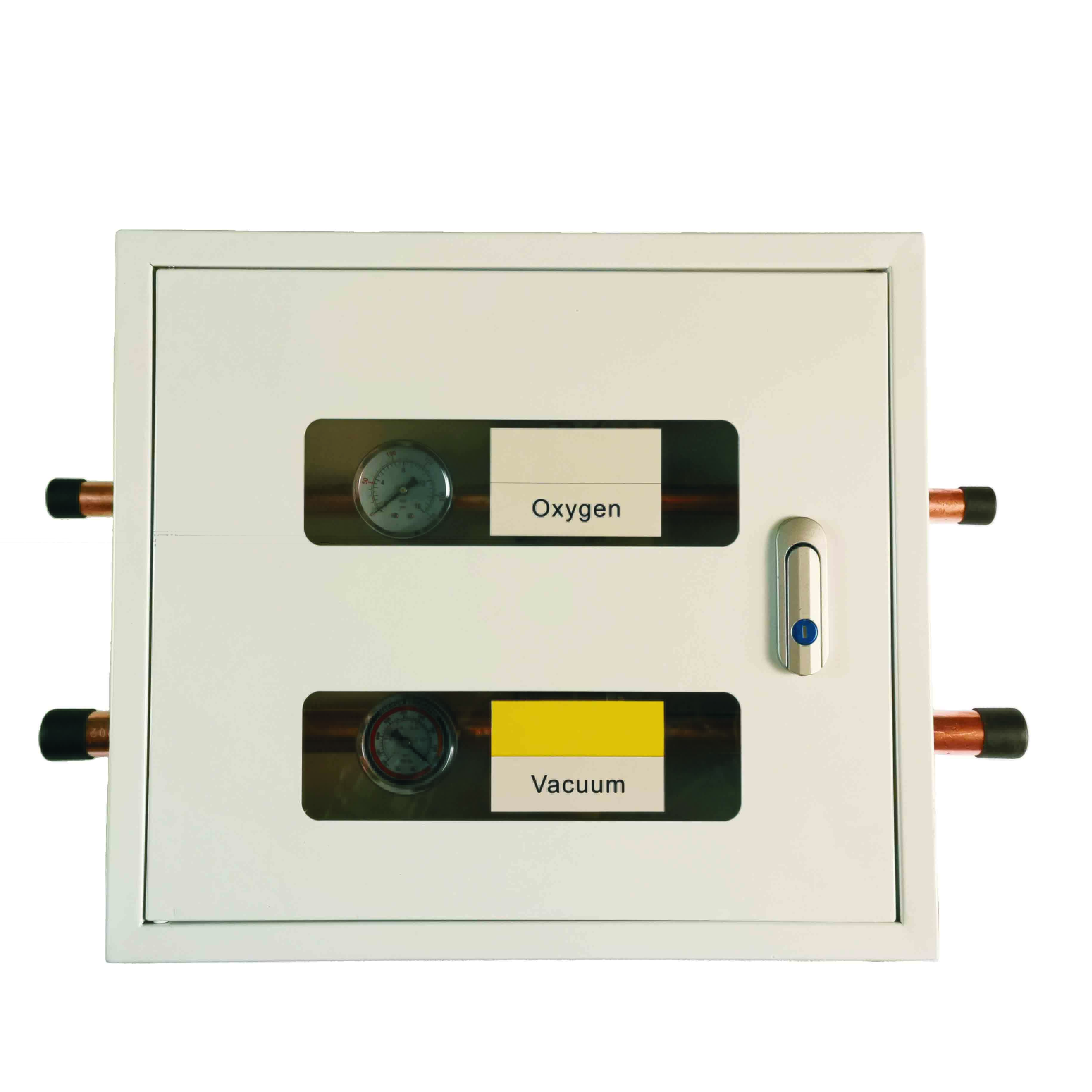 Two Pipes Medical Gas Zone Alarm Valve Box
