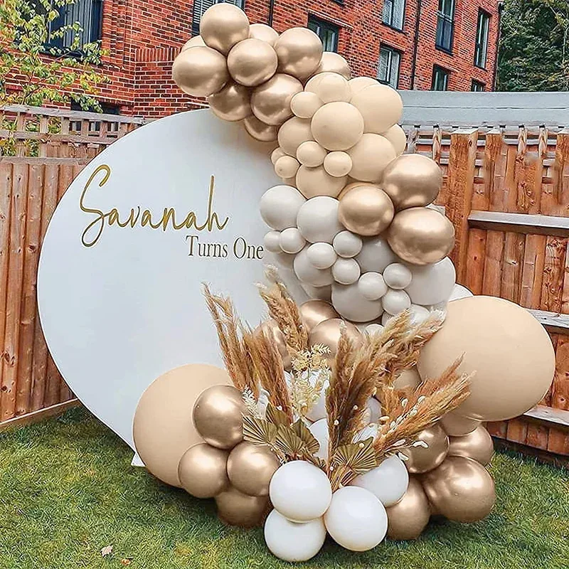 Arco de globos para bodas: uno de los principales accesorios para fiestas de bodas