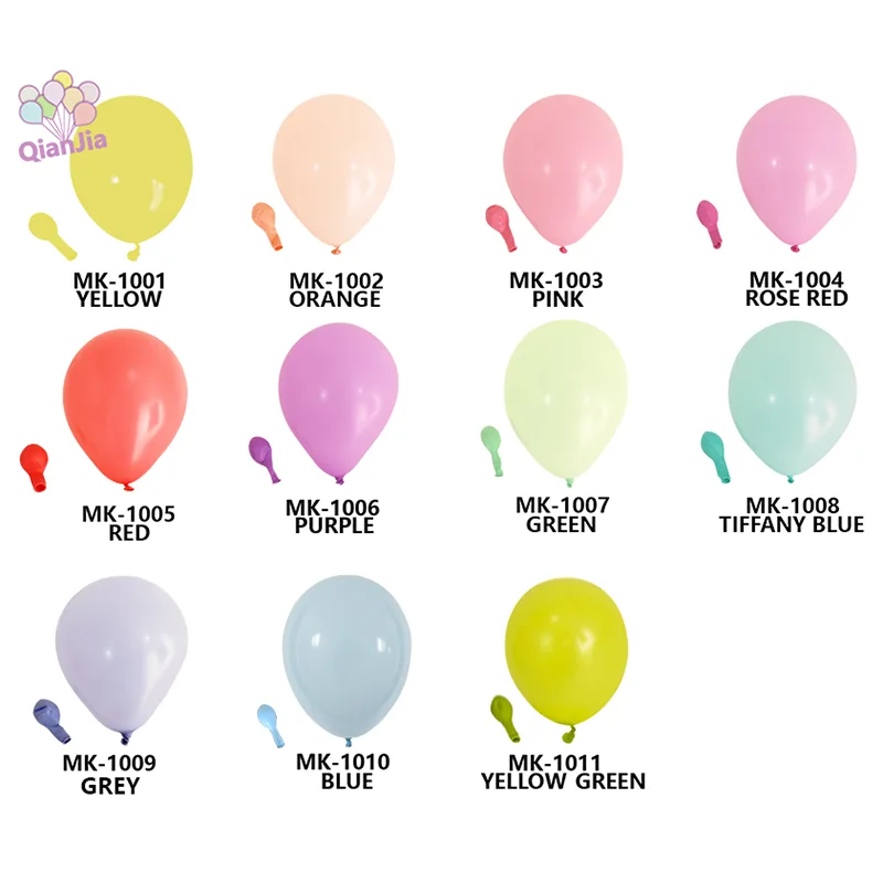 Macaron Latex Balloons