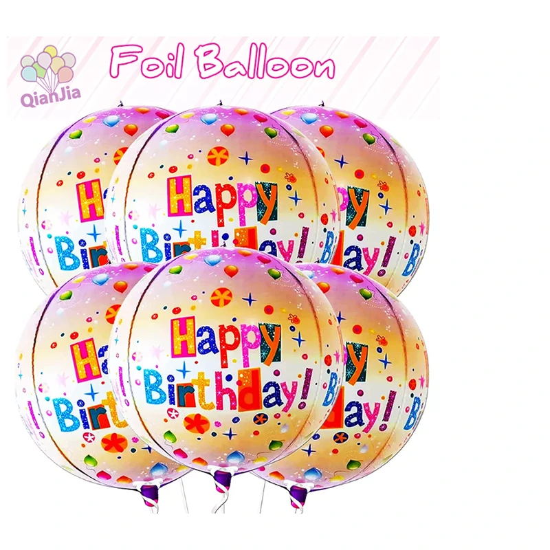 Фольгированные шары на день рождения
