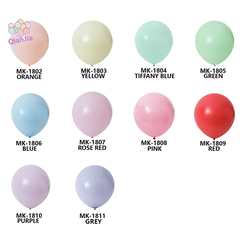 Macaron lateks balonları