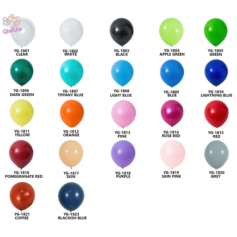 Matte Color Balloons