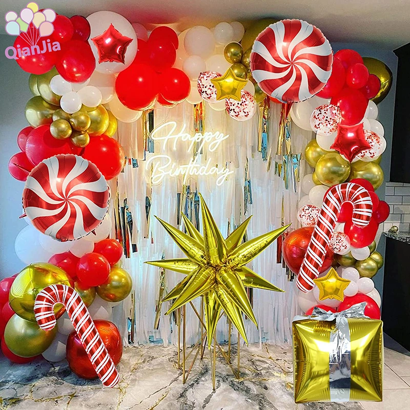 Holiday Decoration Balloon Arch